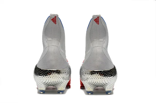 Adidas X Speedflow Silver Red Blue Firm-Ground Chaussures de football 4