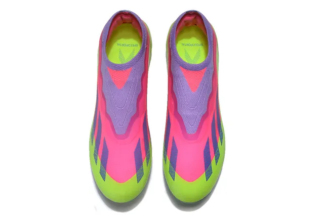 Adidas X Speedportal Neon Lime Magenta Purple Firm-Ground Chaussures de football 2