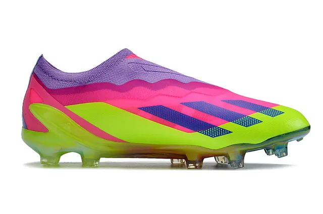 Adidas X Speedportal Neon Lime Magenta Purple Firm-Ground Chaussures de football 7