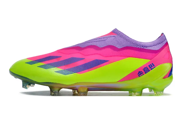 Adidas X Speedportal Neon Lime Magenta Purple Firm-Ground Chaussures de football 8