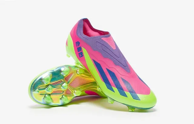 Adidas X Speedportal Neon Lime Magenta Purple Firm-Ground Chaussures de football 13