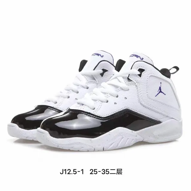 Zapatillas de baloncesto Air Jordan 12 Retro blanco negro rojo 7