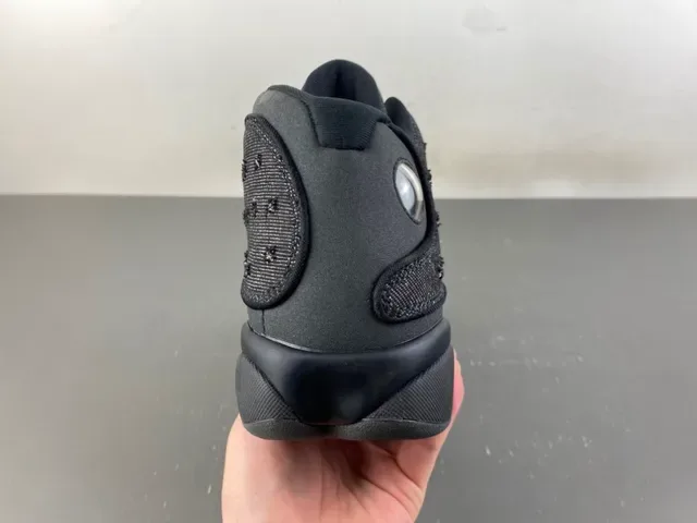 Air Jordan 13 কালো ডেনিম স্টাডেড বাস্কেটবল জুতা 5