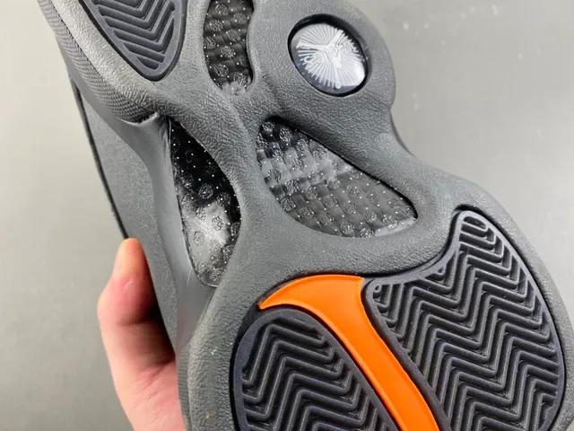 Air Jordan 13 কালো ডেনিম স্টাডেড বাস্কেটবল জুতা 11