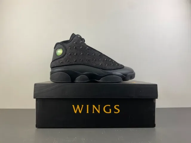 Air Jordan 13 কালো ডেনিম স্টাডেড বাস্কেটবল জুতা 17