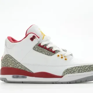 Air Jordan 3 白水泥红篮球鞋