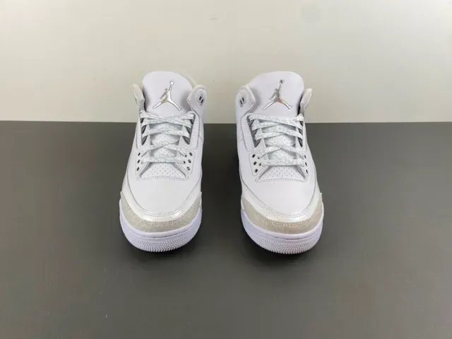 Air Jordan 3 Zapatillas de Baloncesto con Impresión de Elefante Blanco 11
