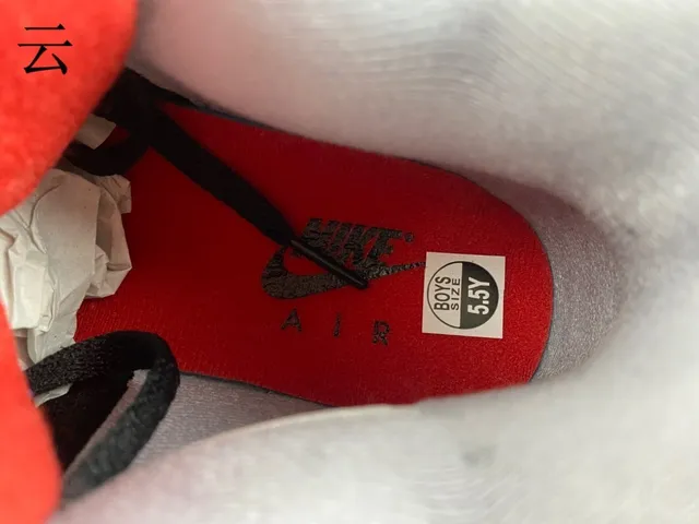 Air Jordan 4 काले ग्रे लाल बास्केटबॉल जूते 9