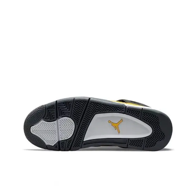Air Jordan 4 黄黑白篮球鞋 2
