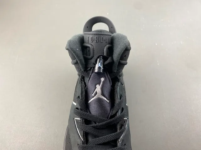 Tênis de basquete Air Jordan 6 preto cinza escuro prateado 6