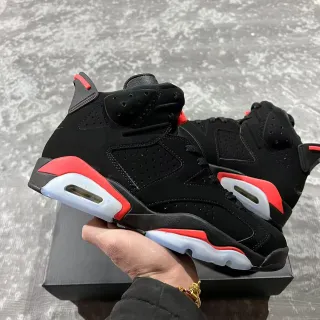 Zapatillas de baloncesto Air Jordan 6 Black Infrared