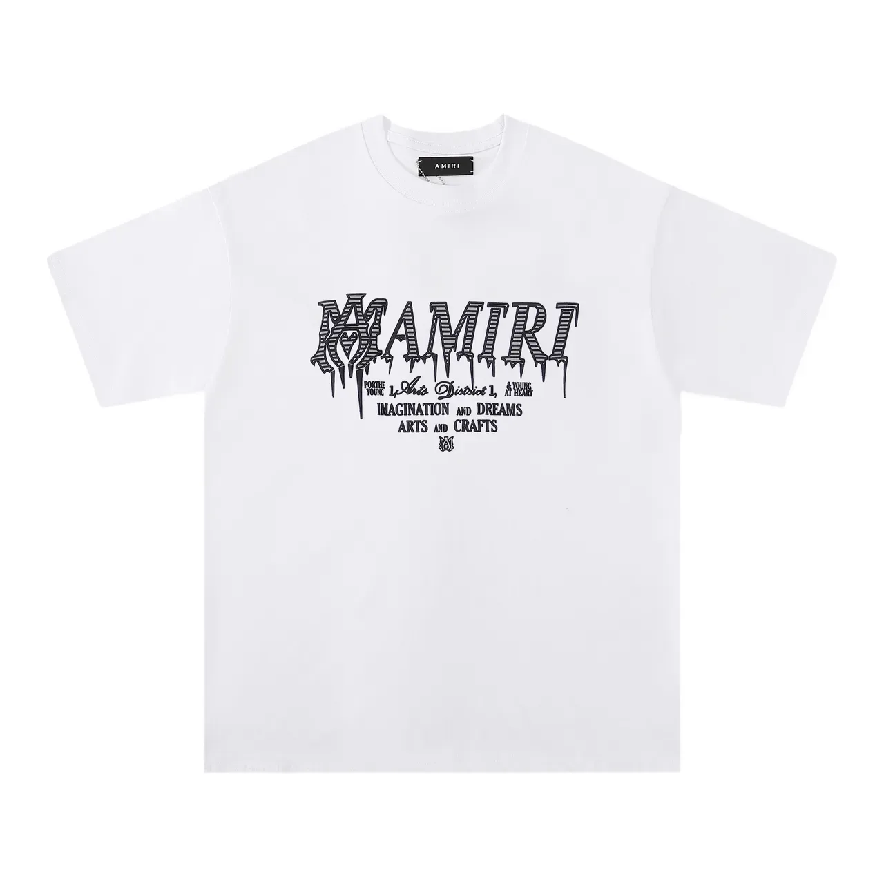 Amiri Graphic Drip Logo T-Shirt 3