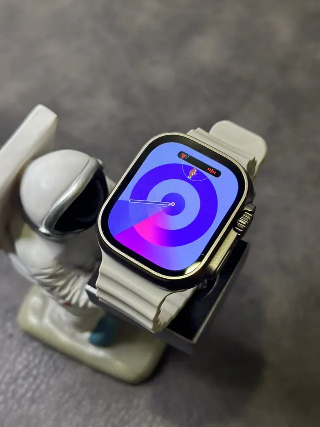 Apple Ultra 2 灰银 坚固钛金属表壳 平面蓝宝石水晶 运动手表 13