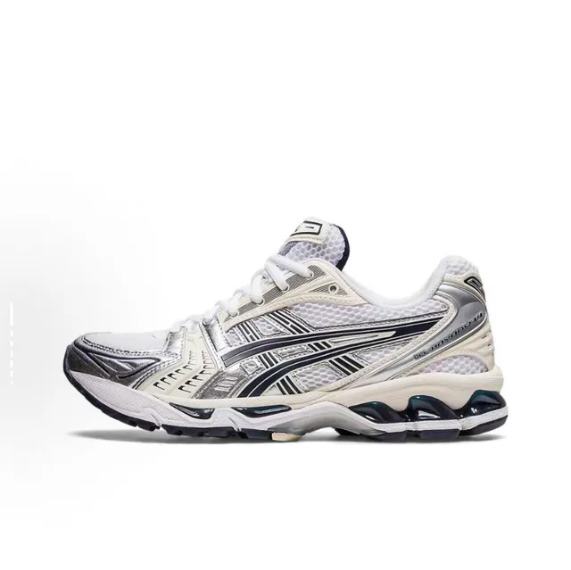 ASICS Gel-Kayano 14 White Black Silver Running Shoes 2