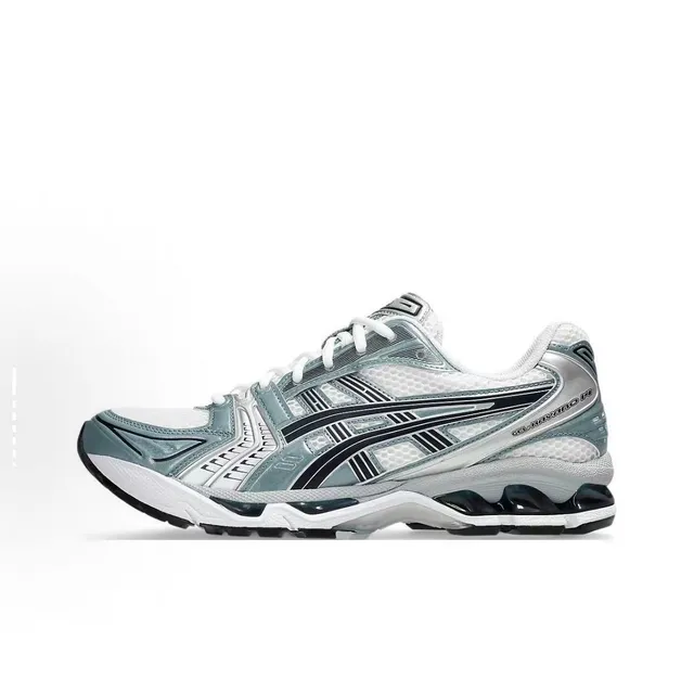ASICS Gel-Kayano 14 White Black Silver Running Shoes 4