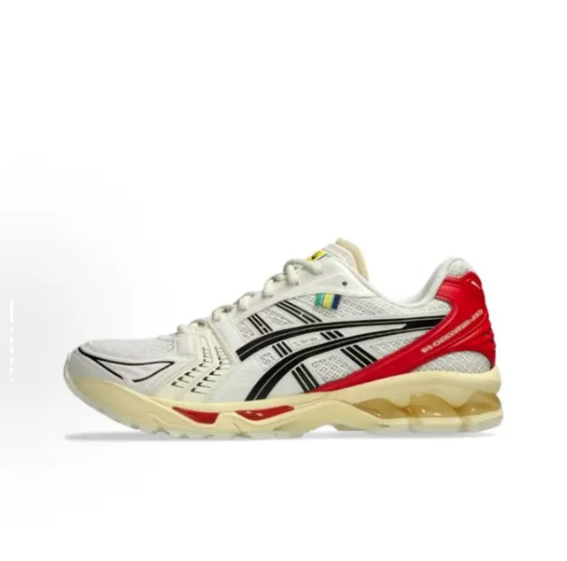 ASICS Gel-Kayano 14 White Black Silver Running Shoes 12