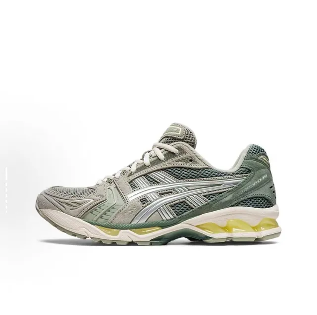 ASICS Gel-Kayano 14 White Black Silver Running Shoes 18
