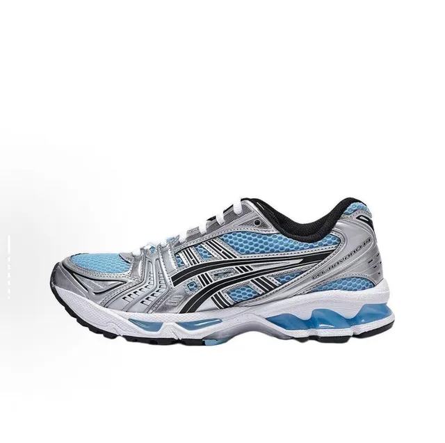 ASICS Gel-Kayano 14 White Black Silver Running Shoes 19