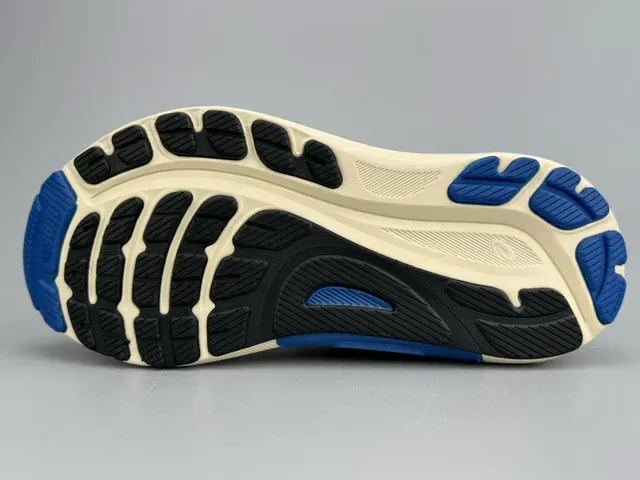 ASICS Gel-Kayano Black Cream Blue Running Shoes 7