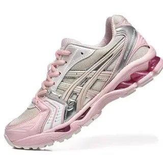 ASICS Gel-Kayano Pink and Silver 跑鞋