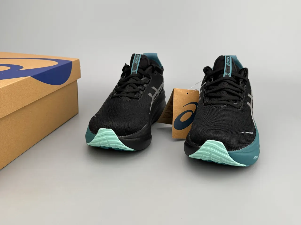 ASICS Gel-Nimbus 27 黑青色跑鞋 4