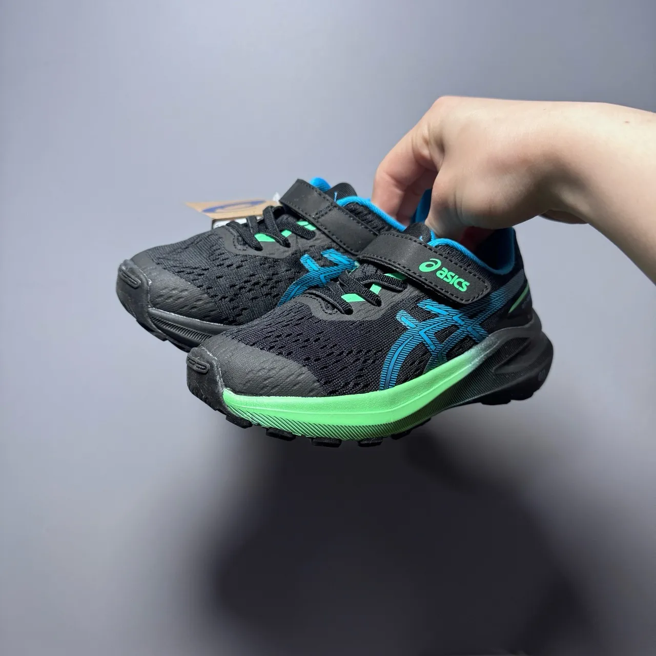 ASICS GT-2160 橙色黄色渐变儿童跑鞋 12