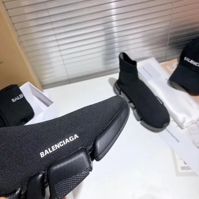 Balenciaga Speed Trainer काला सॉक-फिट लाइफस्टाइल स्नीकर 3