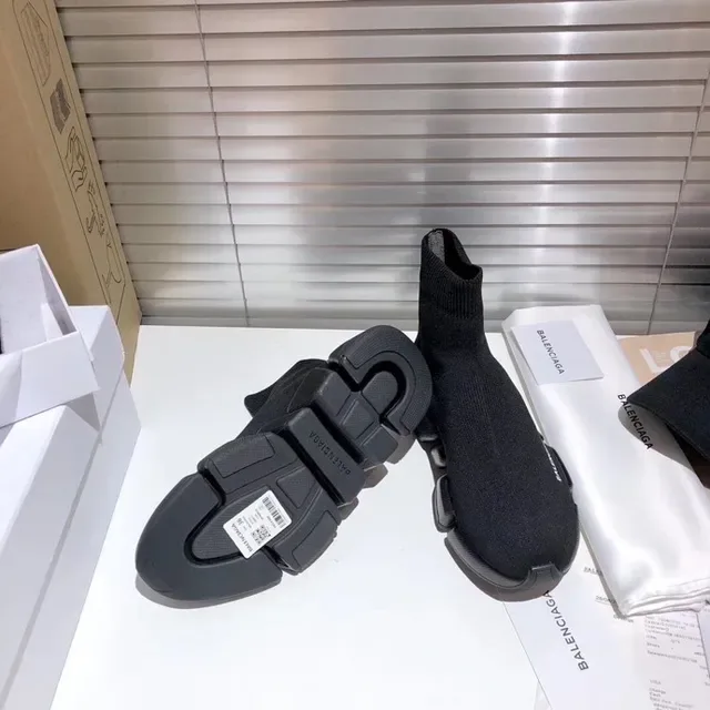 Balenciaga Speed Trainer काला सॉक-फिट लाइफस्टाइल स्नीकर 5