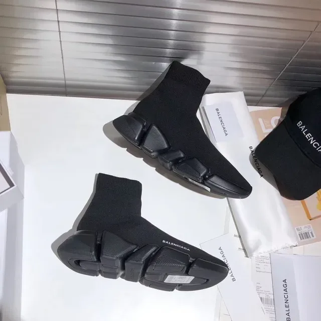 Balenciaga Speed Trainer काला सॉक-फिट लाइफस्टाइल स्नीकर 6