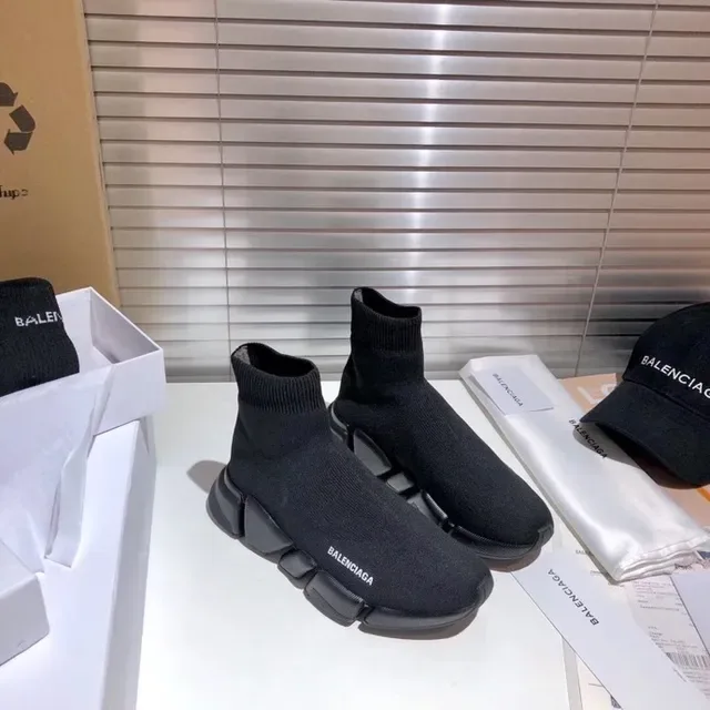 Balenciaga Speed Trainer काला सॉक-फिट लाइफस्टाइल स्नीकर 9