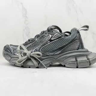 Balenciaga Track Trainer Cinza Monocromático Tênis Chunky