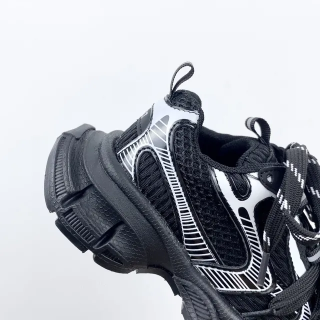 Balenciaga Track Trainer Pink and Silver Chunky Sneakers 19