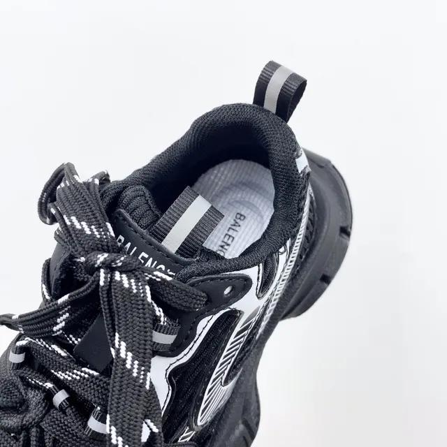 Balenciaga Track Trainer Pink and Silver Chunky Sneakers 21