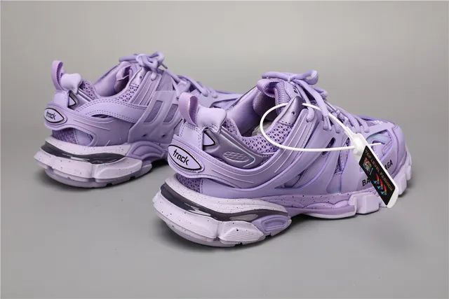 Balenciaga Track Trainer tênis chunky roxo 3