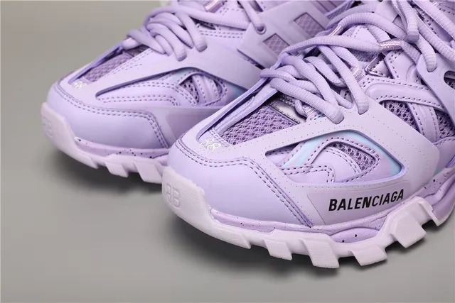 Balenciaga Track Trainer tênis chunky roxo 4