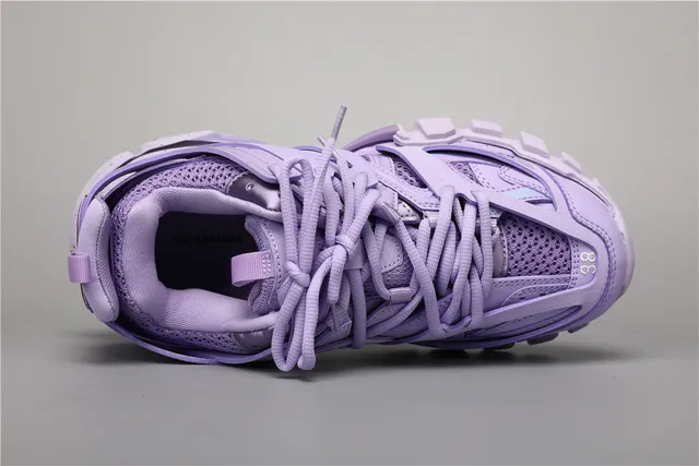 Balenciaga Track Trainer tênis chunky roxo 7