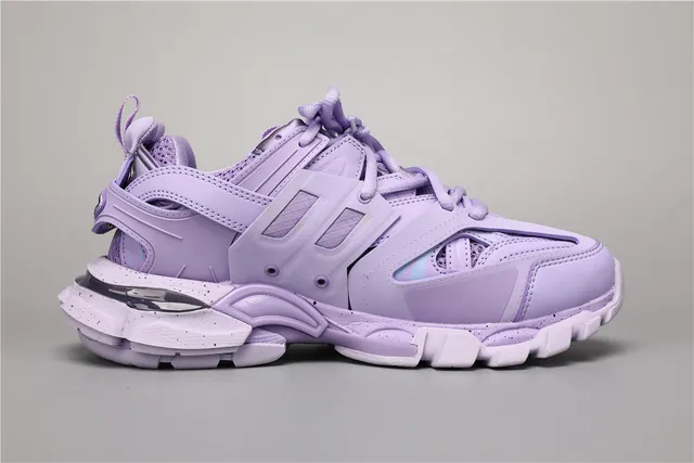 Balenciaga Track Trainer tênis chunky roxo 8