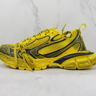 Balenciaga Track Trainer 黄黑厚底运动鞋
