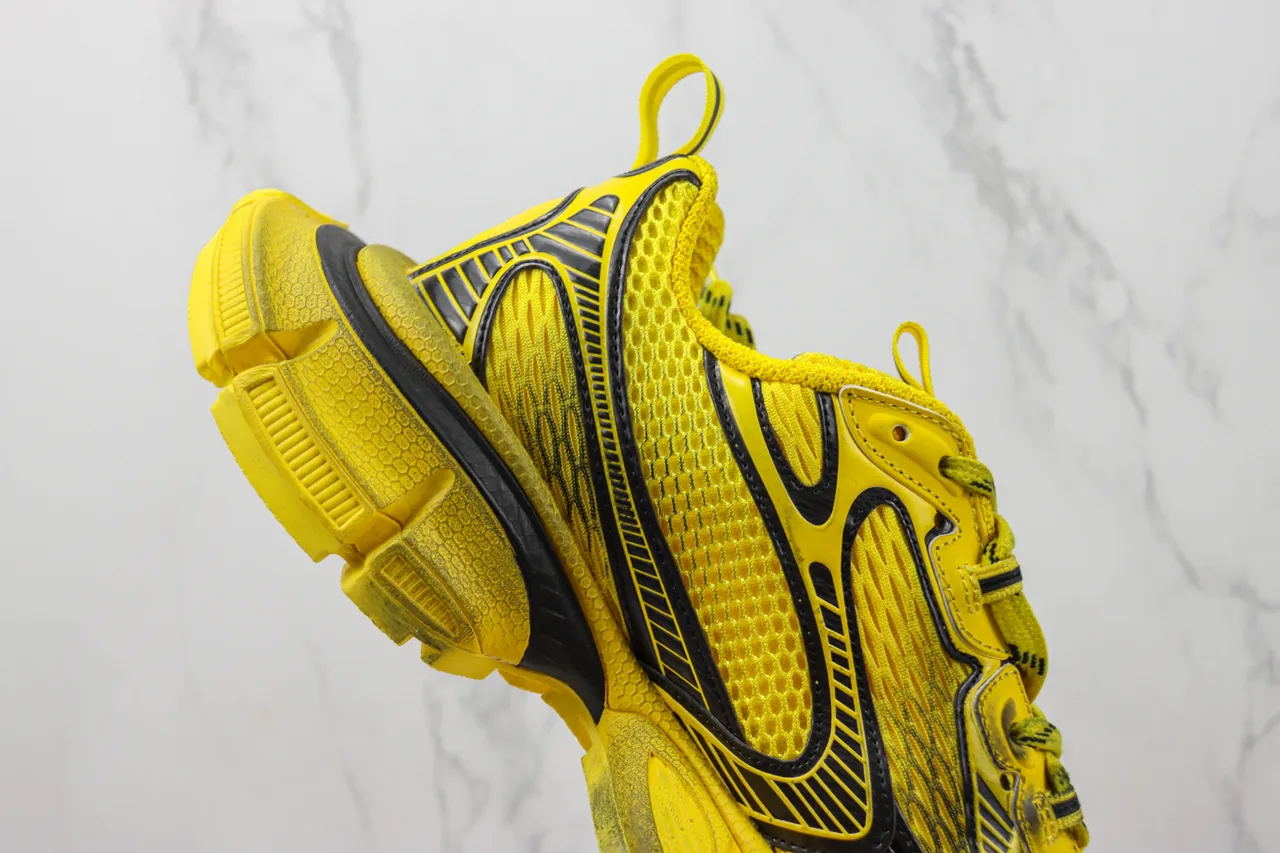 Balenciaga Track Trainer sneakers chunky jaune noir 5