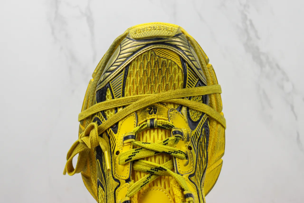 Balenciaga Track Trainer sneakers chunky jaune noir 6