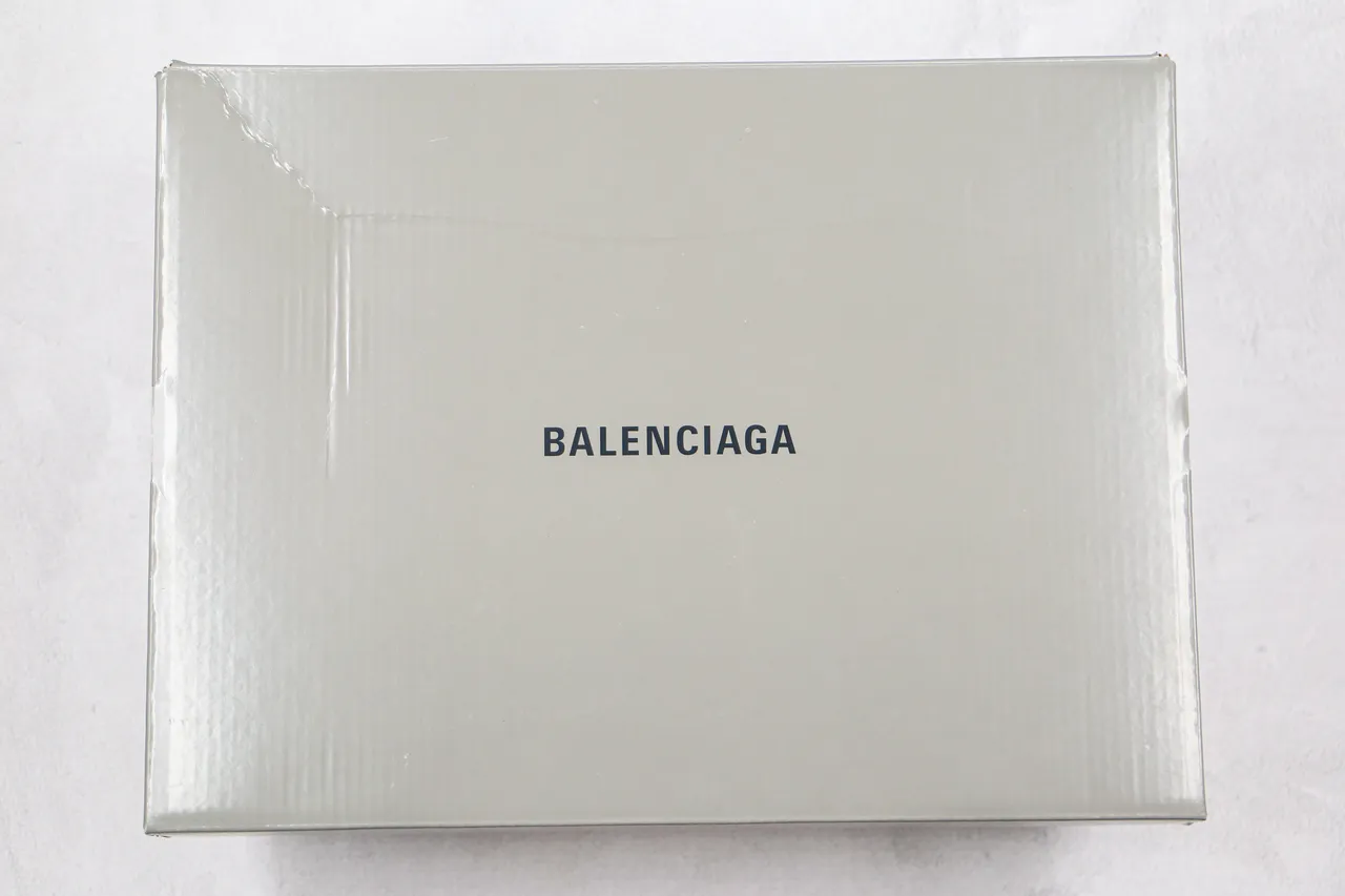 Balenciaga Triple S Black Gray Silver Chunky Sneakers 8