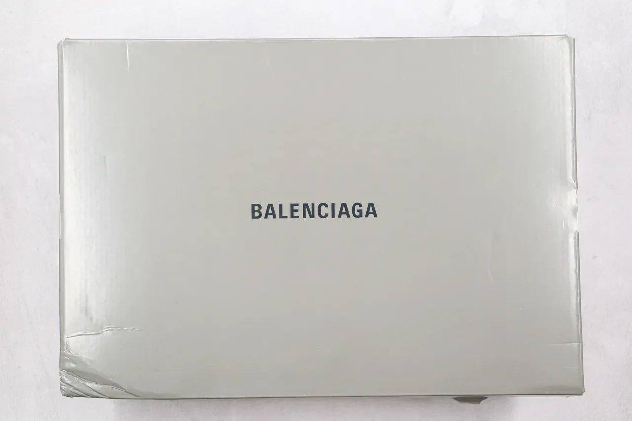 Balenciaga Triple S Zapatillas Chunky Negras con Impresión de Logo 9
