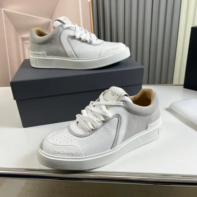 Balmain B-Court Zapatillas Lifestyle Gris Claro 7