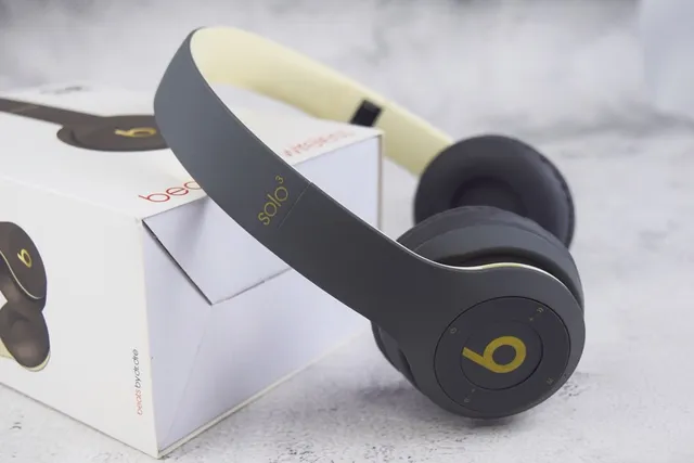 Beats Solo³ لاسلكي بني مجموعة الكلوب سماعات فوق الأذن 5