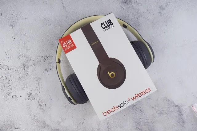 Beats Solo³ لاسلكي بني مجموعة الكلوب سماعات فوق الأذن 6