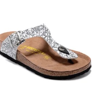 Birkenstock Arizona अब्स्ट्रैक्ट प्रिंट कैजुअल सैंडल