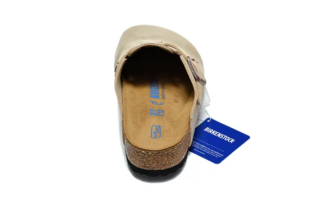 Birkenstock Arizona Beige Suede Clog 3