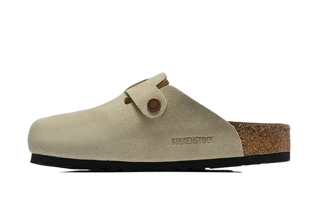Birkenstock Arizona Beige Suede Clog 5