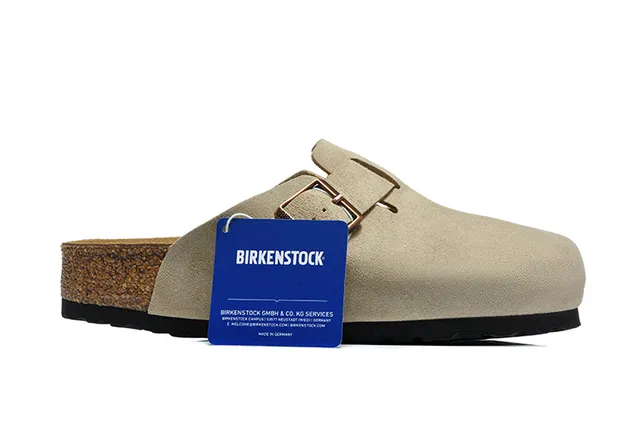 Birkenstock Arizona Beige Suede Clog 6