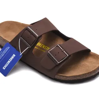 Birkenstock Arizona भूरा कासुअल सैंडल्स